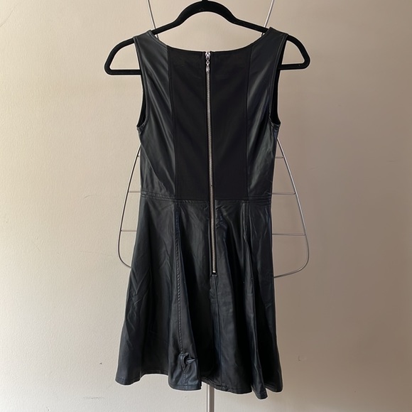 FAUX LEATHER DRESS/JACKET BUNDLE - Picture 5 of 6